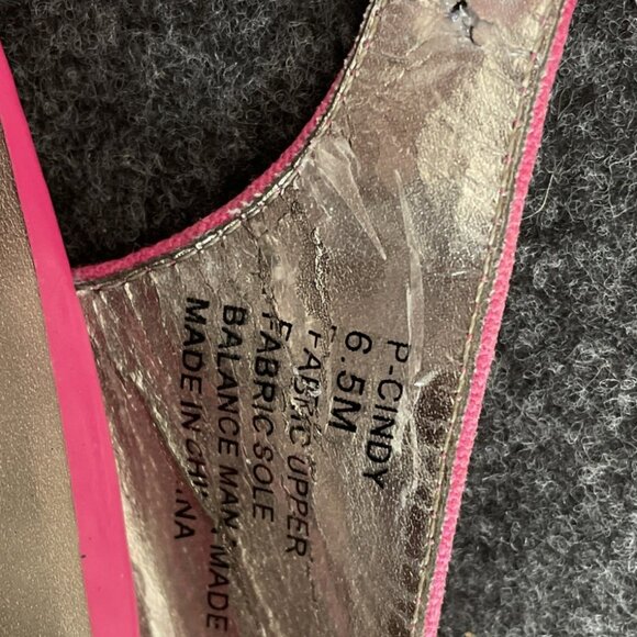 Woman's pink strappy Steve Madden high heals P-CINDY 6.5 - Picture 13 of 16